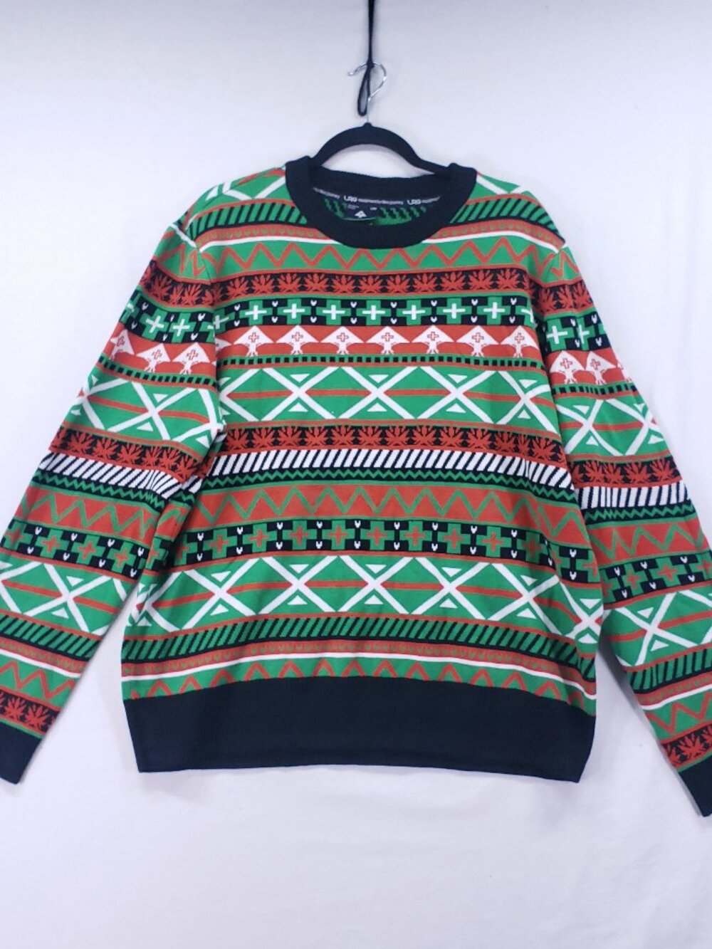 LRG Lifted Research Group Khosa Ugly Christmas Knit Sweater 3X-Large Fair Isle